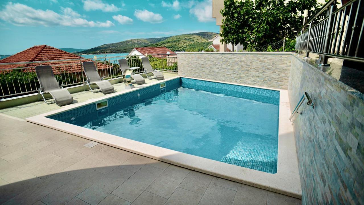 Trogir-Luxury Villa Sapphirus Seget Vranjica Eksteriør bilde